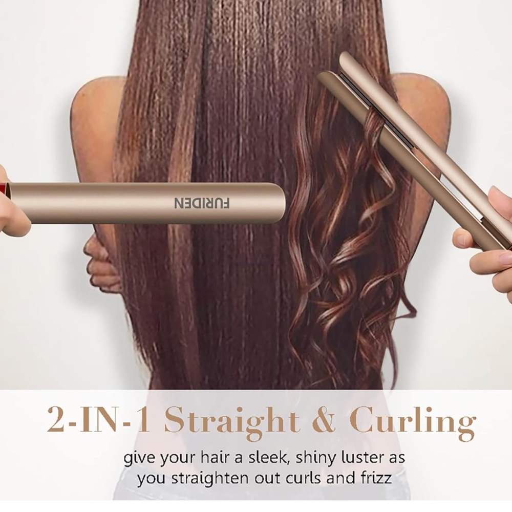 BRAND NEW Furiden Hair Straightener & Curler - Picture 5 of 6
